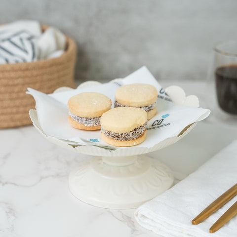 Alfajorcitos de maicena x 12 unidades