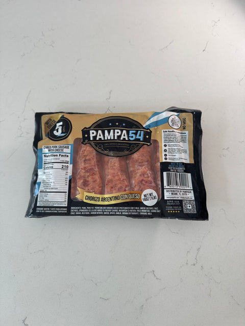 Chorizo argentino sabor queso