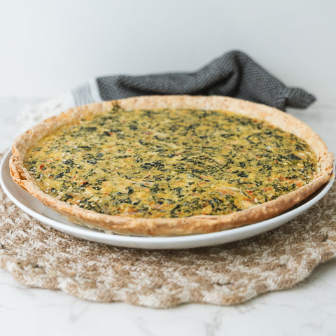 Spinach Quiche (Family Size) x 1 unit