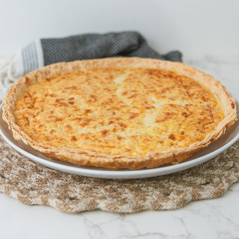 Quiche de queso y cebolla (Familiar Size) x 1 unidad