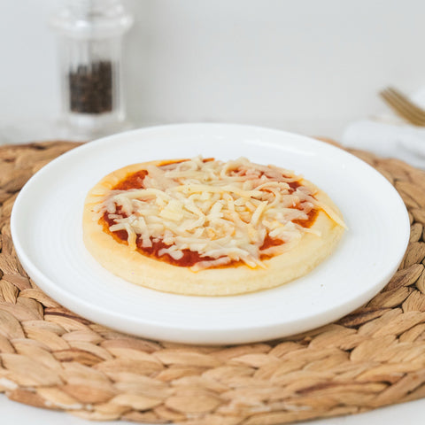 Mini Pizza de mozzarella y salsa de tomate (Individual Size) x 3 unidades