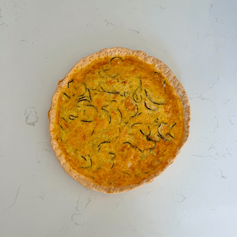 Quiche de Zucchini (Familiar size) x 1 unidad - The Cooking Quarters